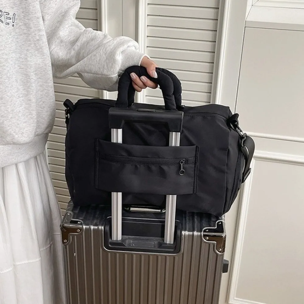 

Convenient Travel Duffle Bag Large Capacity Korean Version Hand Luggage Bag Dry Wet Separation Handheld Fitness Bag Sports