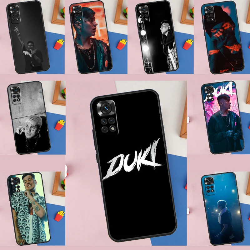 Duki Rapper Case For Xiaomi Redmi Note 10 11 12 8 9 Pro 8T 9S 10S 11S Cover For Redmi 10 9 12C 9C 10C