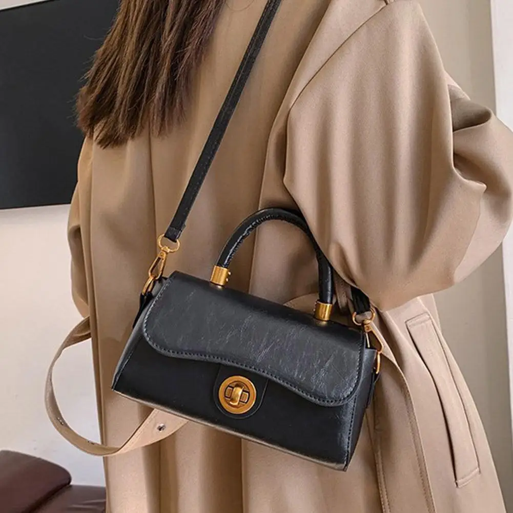 

PU Leather Tote Bag Slouchy Handbag Fashion Shoulder Bag Large Top Handle Bag for Women PU Crossbody Bag