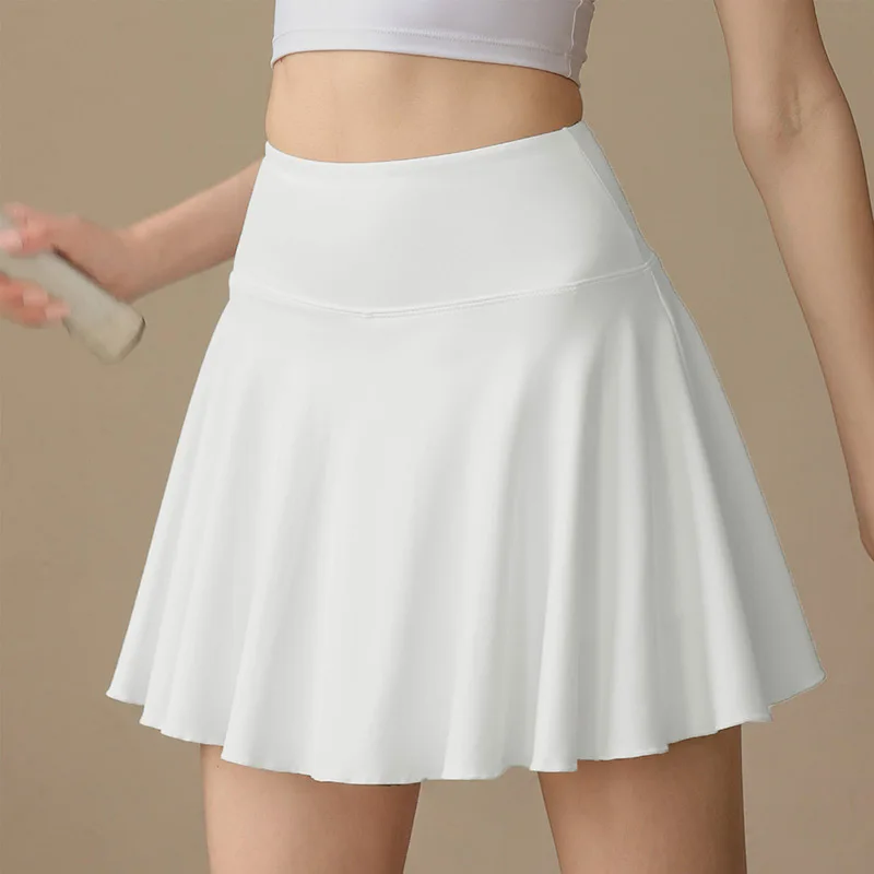 

Повседневная теннисная юбка с высокой талией, женская новая летняя юбка Qui Dry, защита от воздействия, юбка для йоги Faion ort