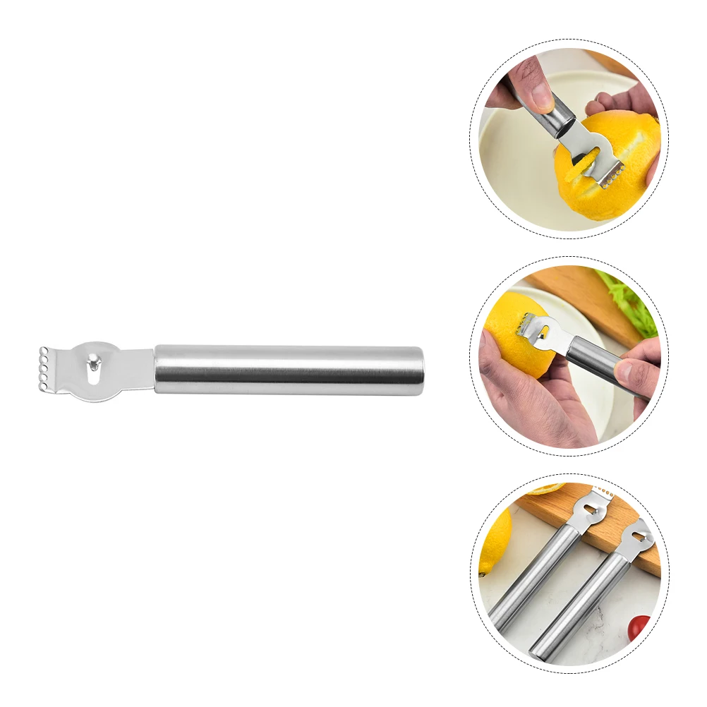 

3pcs Stainless Steel Lemon Grater Vegetable Slicer Kitchen Gadget Potato Cheese Peeling Tool Fruit Home Restaurant