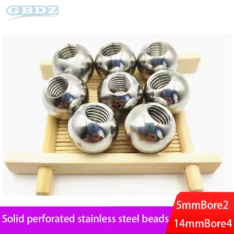 

M8 Thread Half Hole Metric 304 Stainless Steel Blind Hole Small Ball Half Hole 5mm-60mm Small Round Ball
