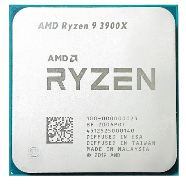 For CPU Processor Ryzen 9 3900X R9 3900X 3.8 GHz Twelve-Core 24-Thread 7NM L3=64M 100-000000023 Socket AM4