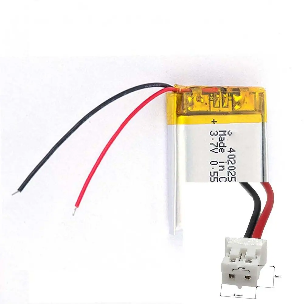 

Перезаряжаемый литий-полимерный ионный аккумулятор 3,7 в, 150 мА/ч, 402025 для зарядки сокровищ, мощный мобильный мощный планшет, электрические игрушки