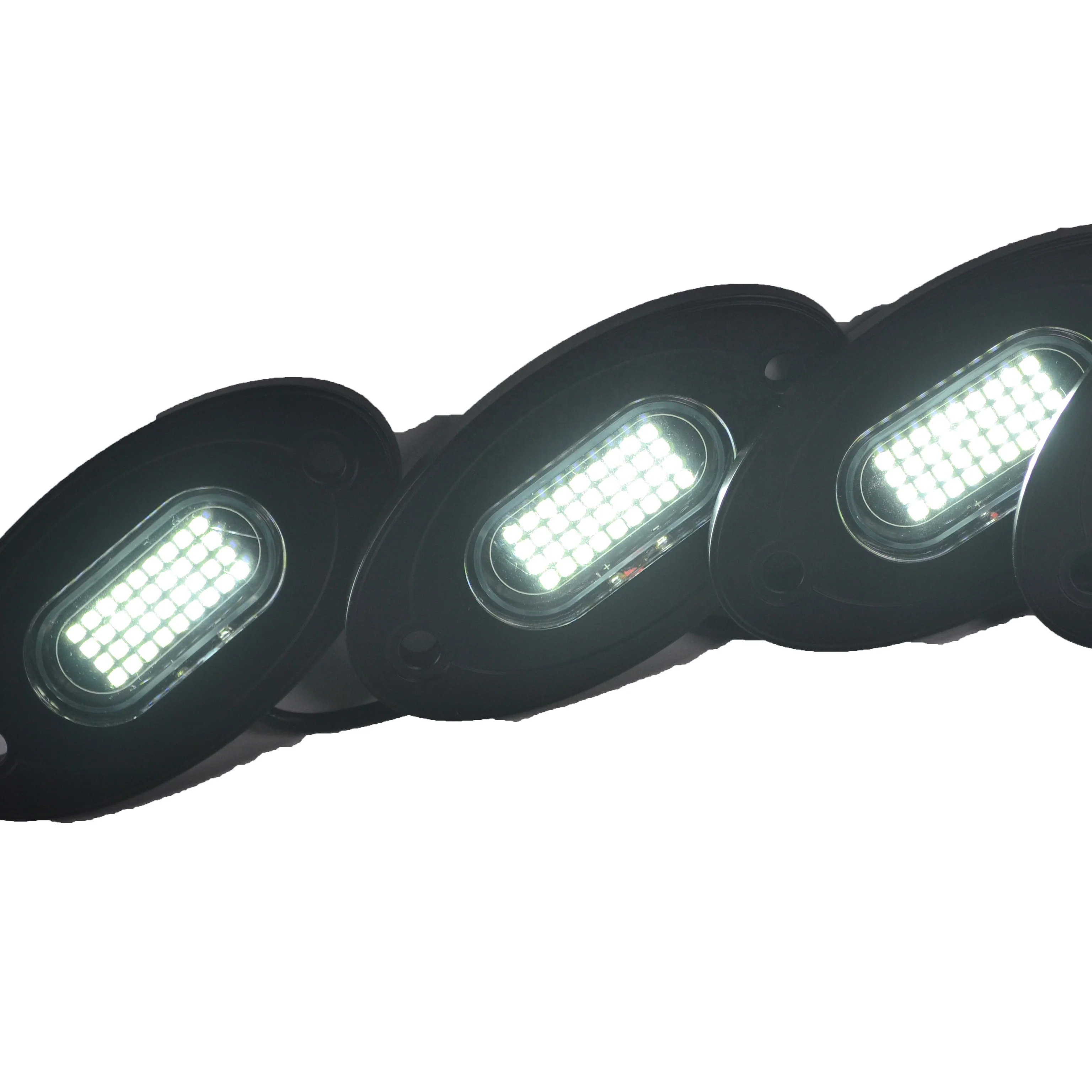New 12V LED Corner Lights White 20PCS Off-Road Trucks/RZR Car Boat ATV SUV Waterproof High Power Fog & Tail Light