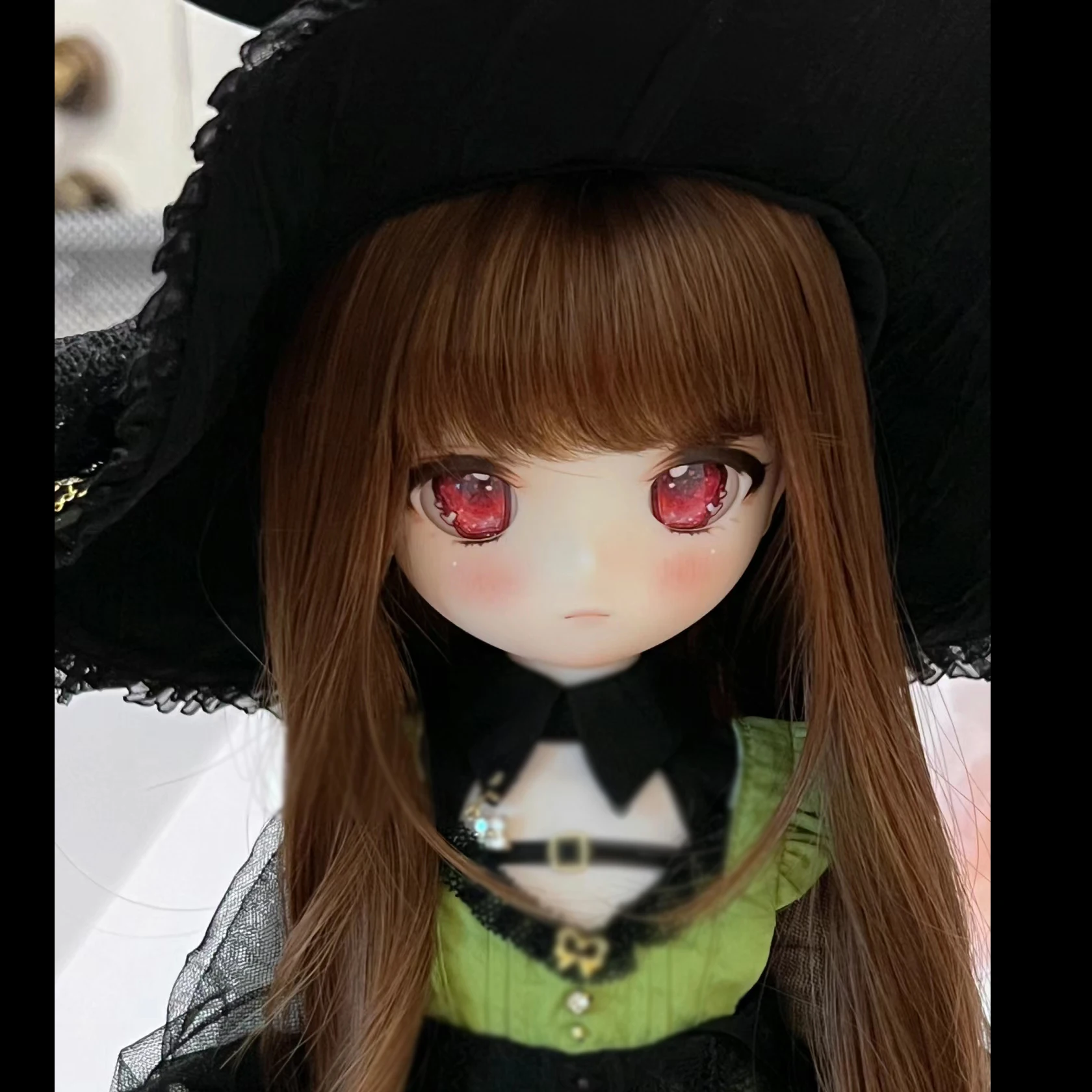 New 1/4 BJD Doll Head With Body No Face up Resin BJD Doll Anime Girl NudeDoll Ball Jointed Dolls Without Makeup BJD Toys