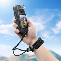 For insta360 X5 Camera Wrist Strap Adjustable Nylon Hand Wrist Straps with a 1/4 screw  X4/DJI ACTION 5Pro 4/3 Pocket3 2/Go pro