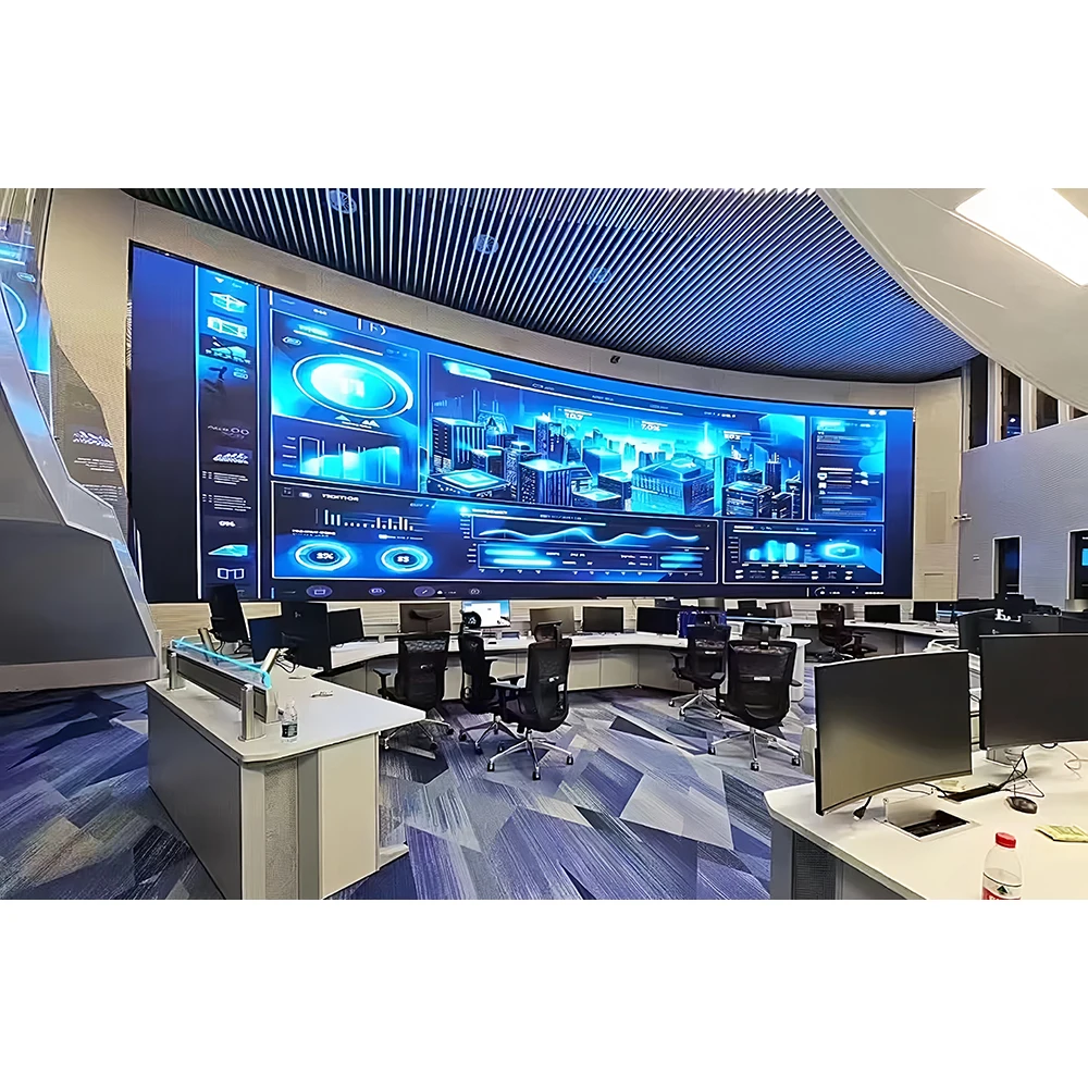 Customized Indoor Full-Color P2 P2.5 P3 P4 LED Video Wall Panel for Conferences Theater Exhibitions with Animation SDK Function