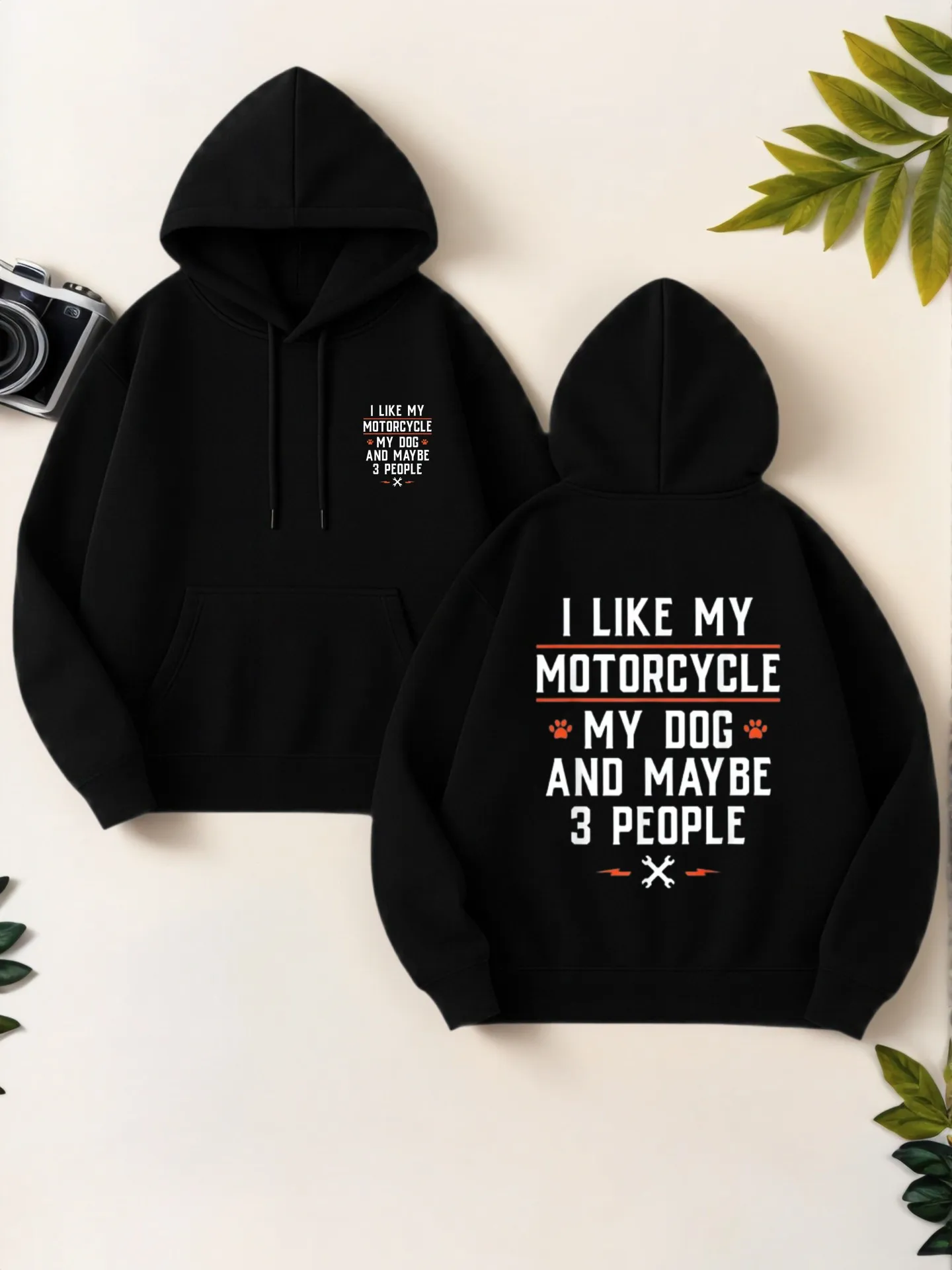 

Graphic Hoodie Women, Letter Print, Casual Aesthetic Design, Soft Fabric, Casual Everyday Wear, For Men Teens College Students