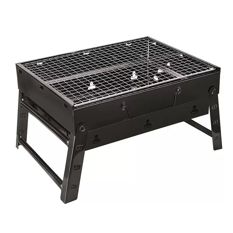  2025 Portable BBQ Outdoor Camping Travel Gear Wood Charcoal Stainless Steel BBQ Stove for Home Use 