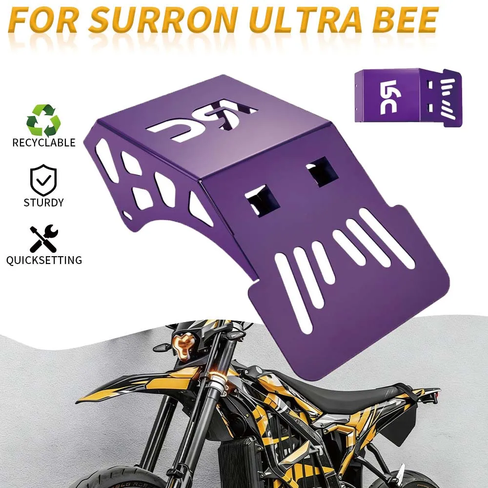 

Motorcycle Chassis Protection For SURRON ULTRA BEE ULTRABEE Engine Guard Bottom Plate Cover Electric Dirt Bike Moto Accessories