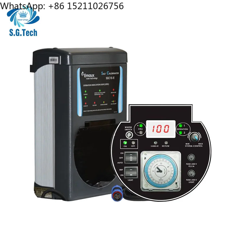 Salt chlorine machine Swimming Pool Water Chlorinator Emaux Salt Chlorinator Pool Accessories