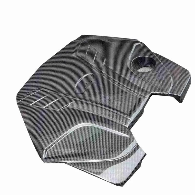 

High quality Dry Carbon Fiber Engine Bay Cover For Infiniti Q50 3.0T Engine cover trim perfect fitment