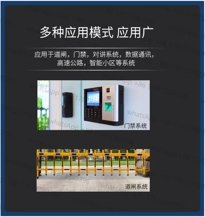 8 Channel 2-way RS485 Optical Fiber Modem SC Serial To Fiber Coverter Optic Single-mode Single RS-485