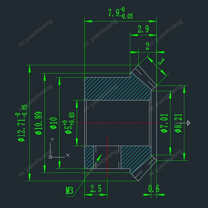 2 szt. Mosiężna przekładnia stożkowa 0.5 moduł 24T otwór wału 4/5mm Micro parasol koła zębate 90 stopni części do przekładni kątowej do Model RC