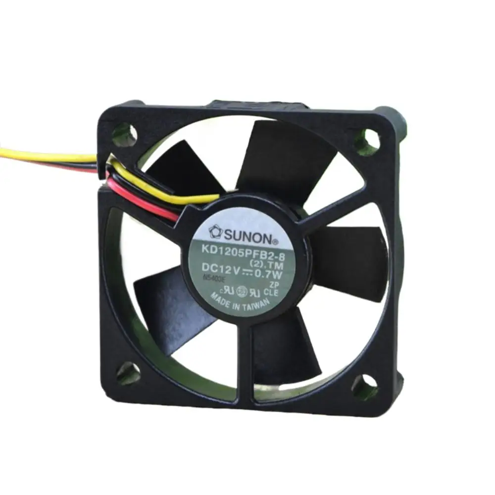 

KD1205PFB2-8 50mm Fan for SUNON 5010 12V 0.7W 5cm Cooling 50X50X10mm