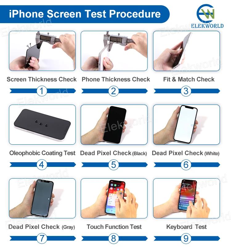 2 Stück DD Soft OLED 120Hz für iPhone 16 17 13 Pro Max OLED-Display für iPhone 14 15 Pro Max Touch-Digitizer-Ersatzteil – Detail 6