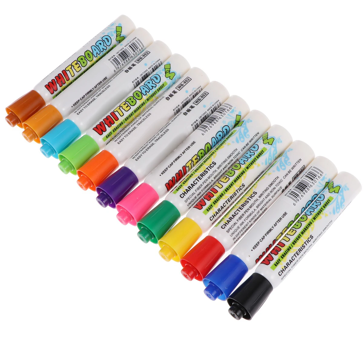 

2 Boxes Whiteboard Markers Dry Erase Pens Smooth Writing Eco Friendly Ideal for Paper Plastic Whiteboard Gifts