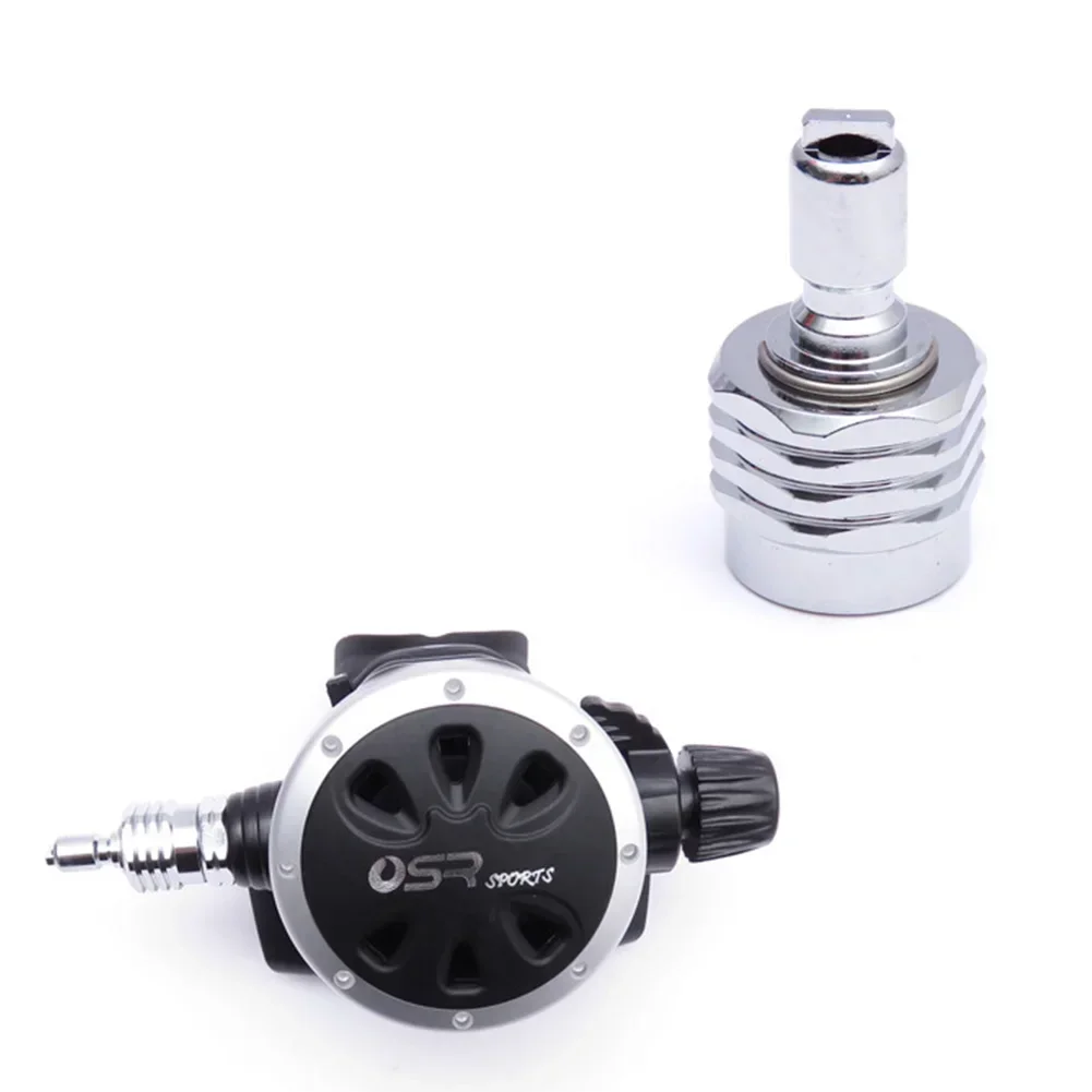 Scuba Diving BCD Male To Female Connector 9/16-18 UNF For Regulator Adaptor Connection Quick Release