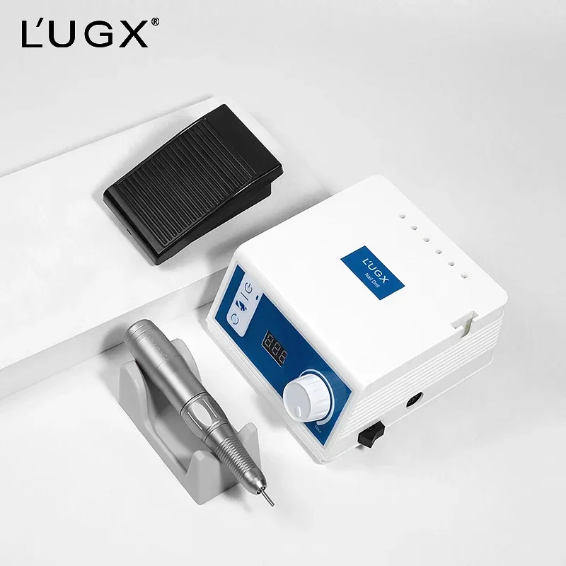 LUGX Professional Custom 45000 rpm Strong Powerful Manicure Acrylic Gel Pedicure Electric Nail Drill hine