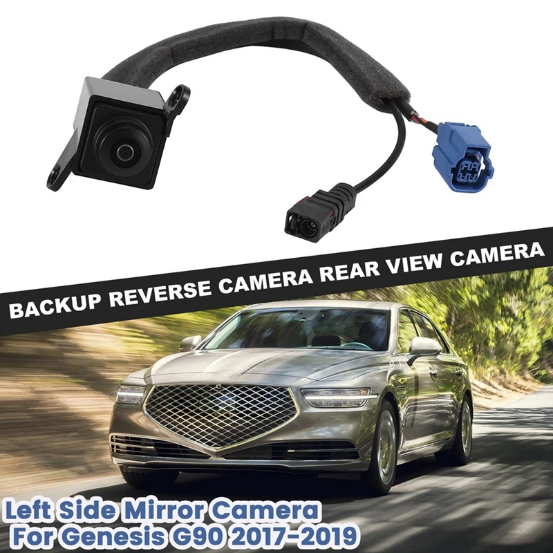 95790-D2000 New Left Side Mirror Camera Reverse Camera Parking Backup Camera For Genesis G90 2017-2019