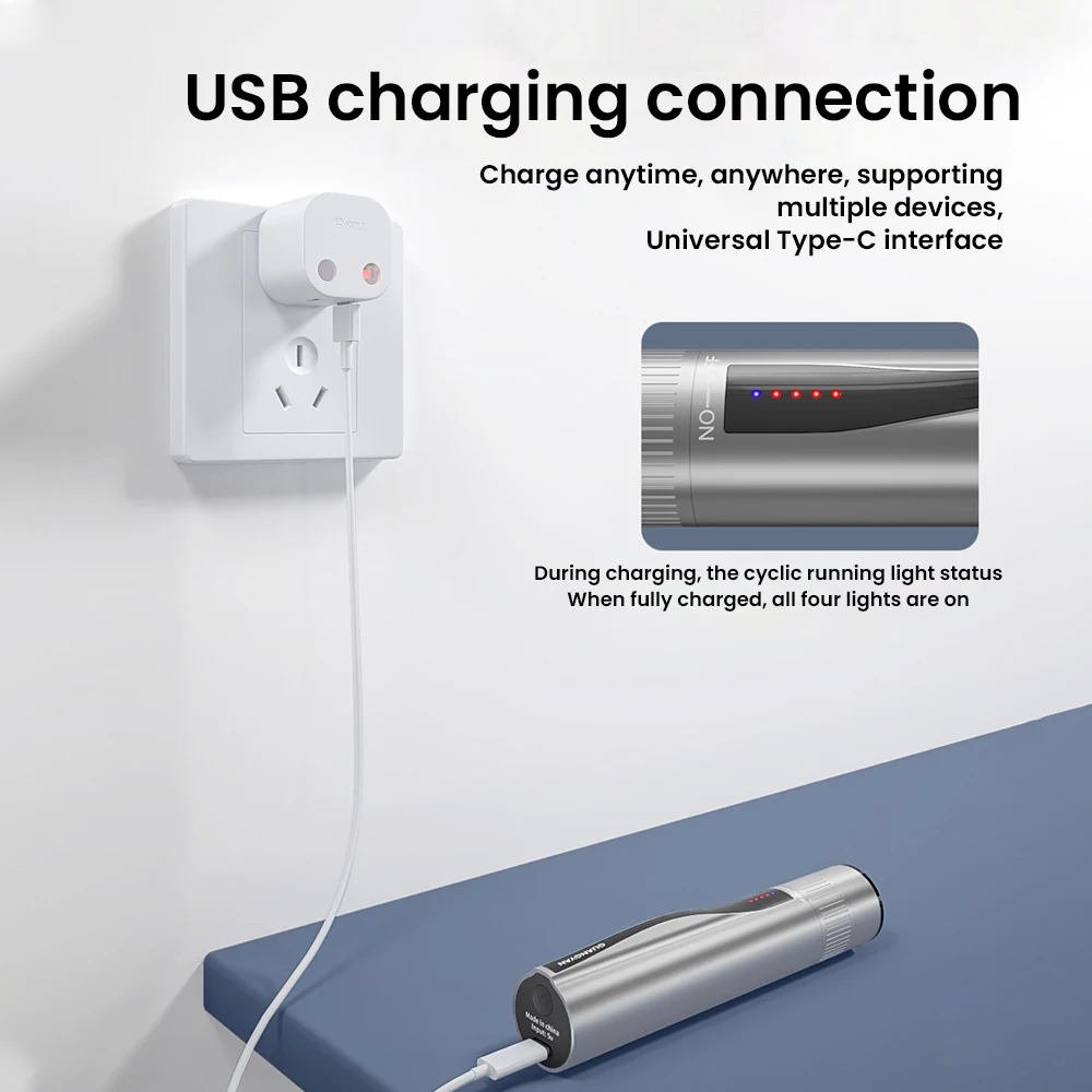 Natalink Visual Fault Locator Wiederaufladbare VFL Fiber Optic Rotlicht Kabel Tester SC FC ST Faser Laser Tester Rot Licht Stift