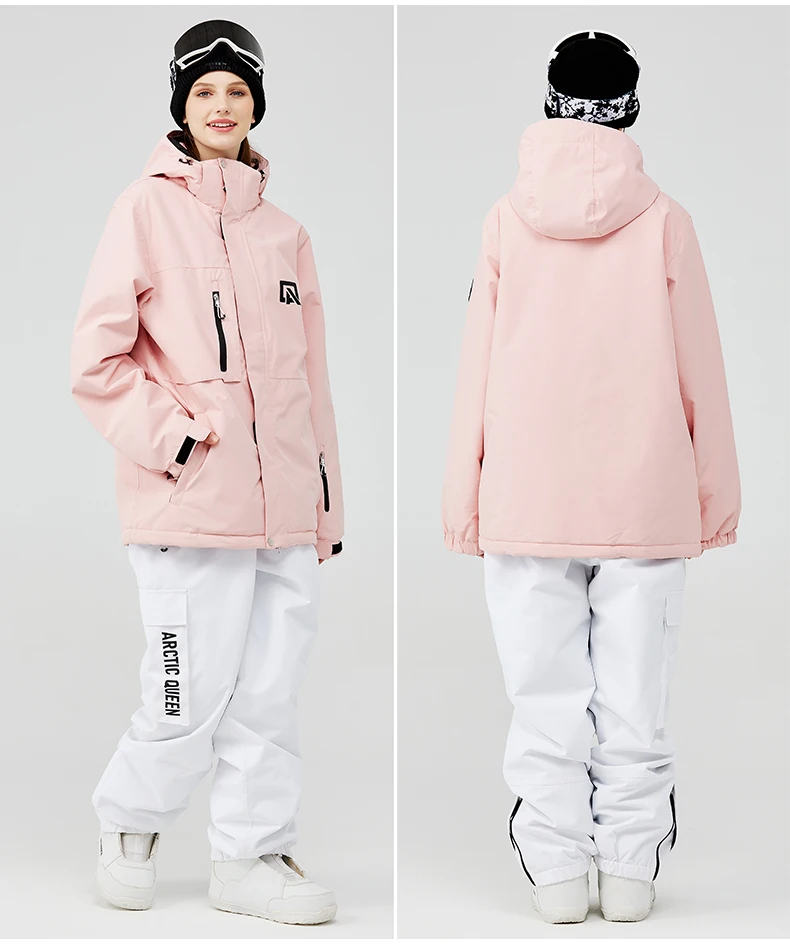 Vêtements de Ski pour femmes, ensembles de combinaisons de snowboard, vestes de Ski de neige, vestes et pantalons de Ski, pantalons à bavoirs de Ski de neige, hommes et femmes