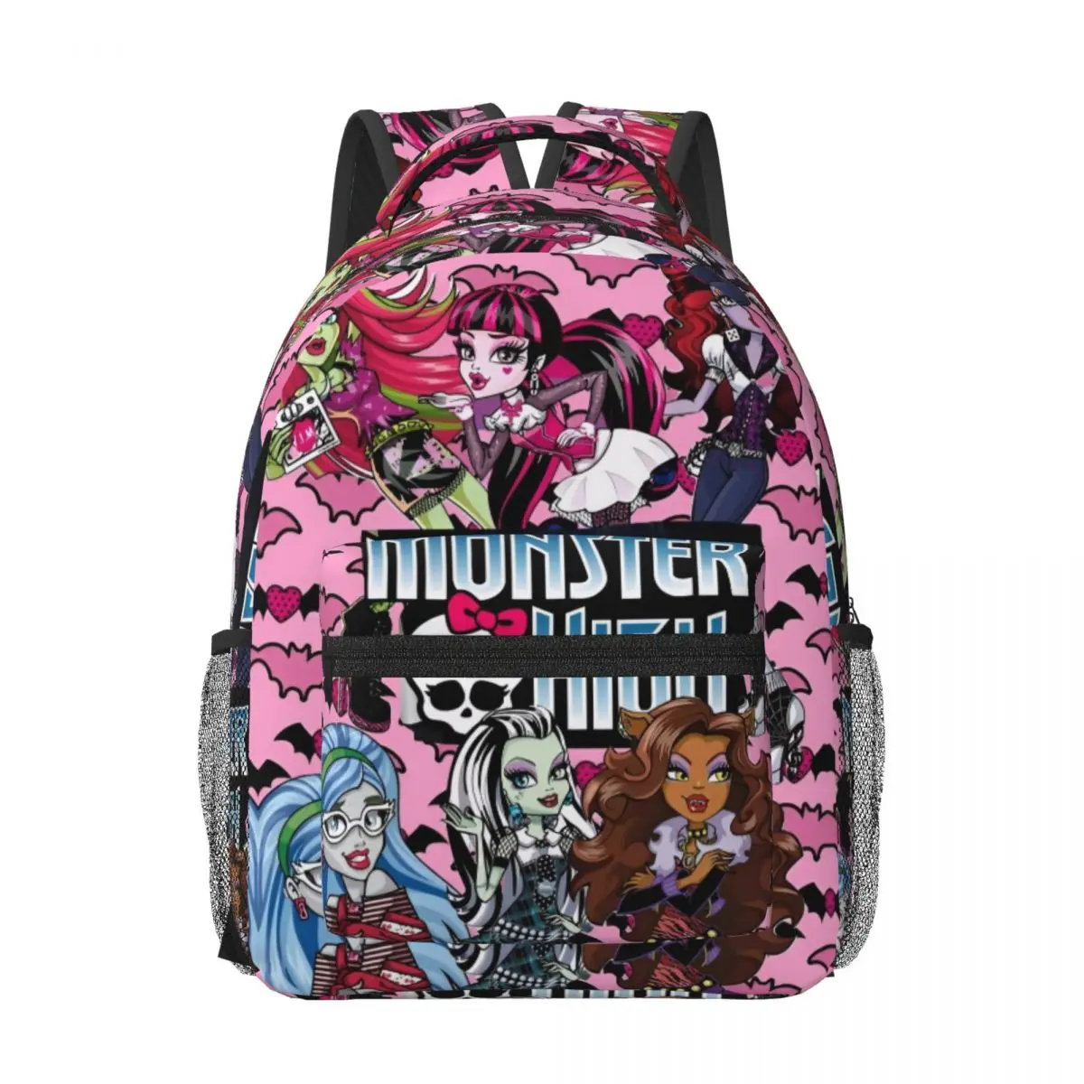 

Monster High For Girls Boys Large Capacity Student Backpack Lightweight waterproof Backpack 17in