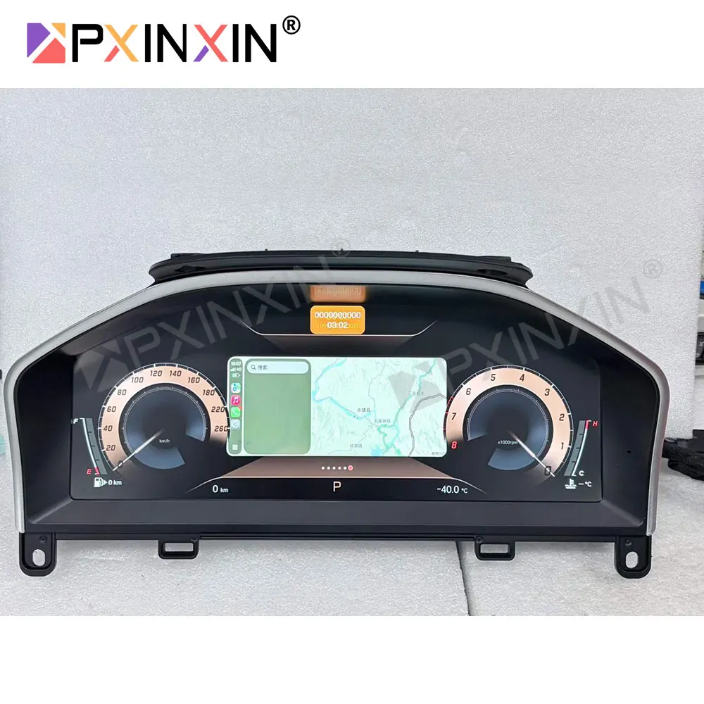 Panel de Instrumentos Digital 2Din para Volvo XC60 S60 2014-2021, Pantalla LCD, Cabina Virtual, Navegación con Mapas, Carplay, Unidad Principal