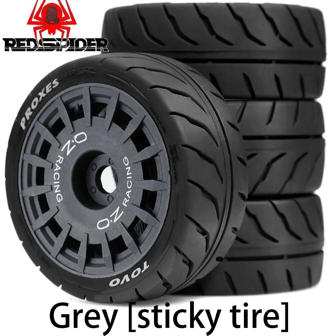 RS Red Spider 1/10 Speed Tire Tiangong TT01/TT02 RV HPI Flat Run Tire FW06 Hot Melt Tire W217