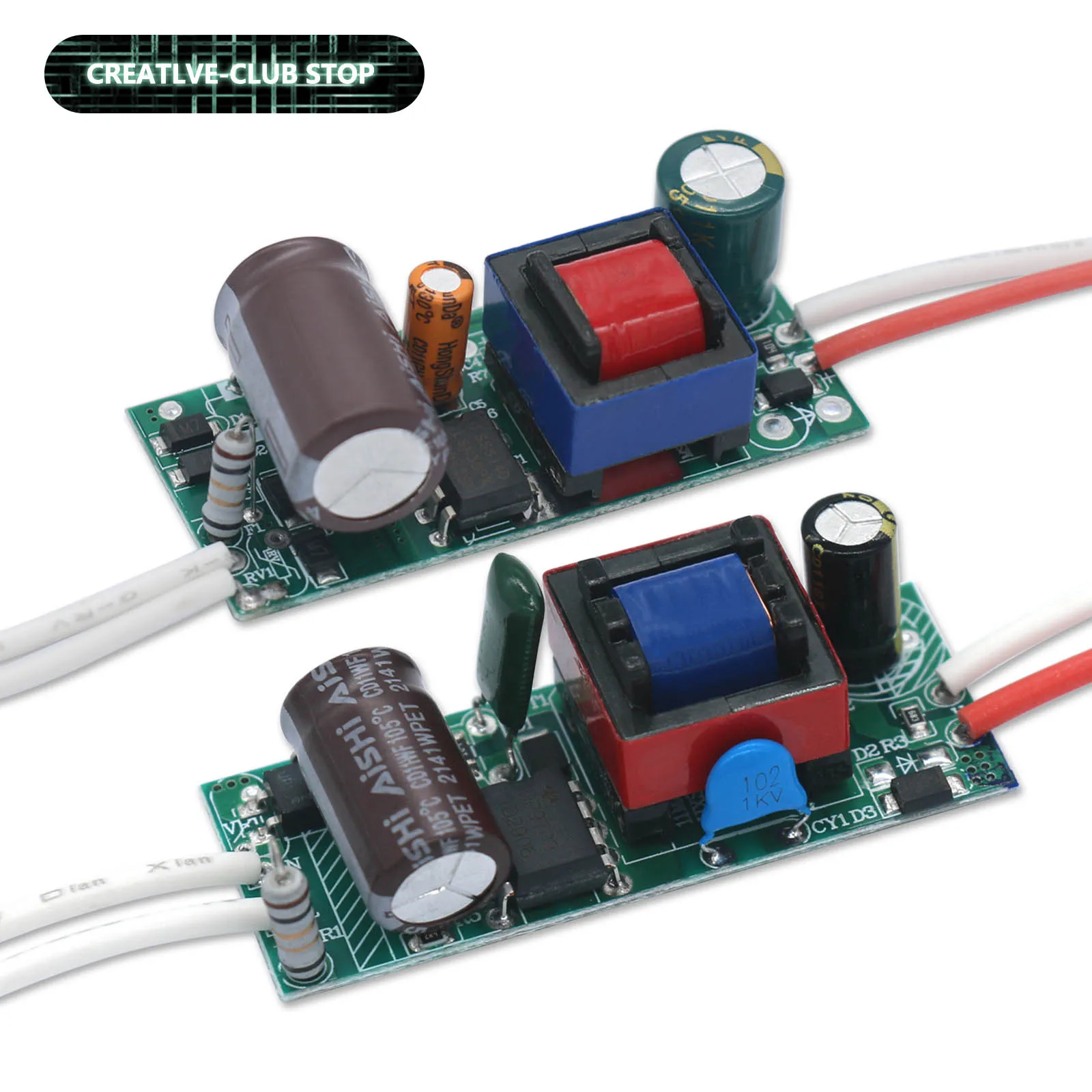 2-3W 3-5W 4-7W 8-12W 12-18W 18-24W LED Driver AC100-265V Adapter do zasilacza 250mA transformatory oświetleniowe do lamp LED
