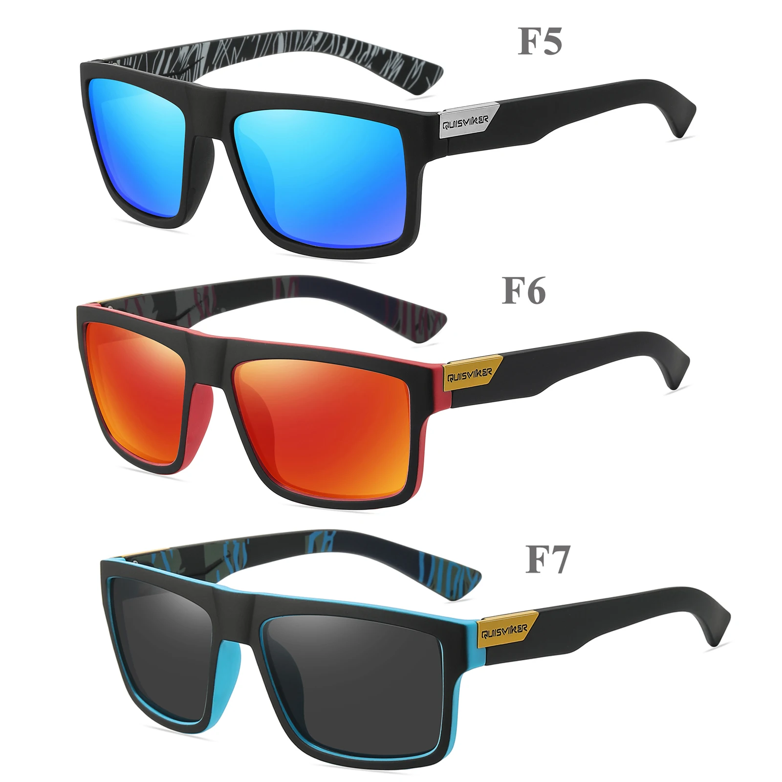 3 Units Per Lot Polarized Sunglasses Men Women Sun Glasses Fashion Eyewear Fishing Goggles