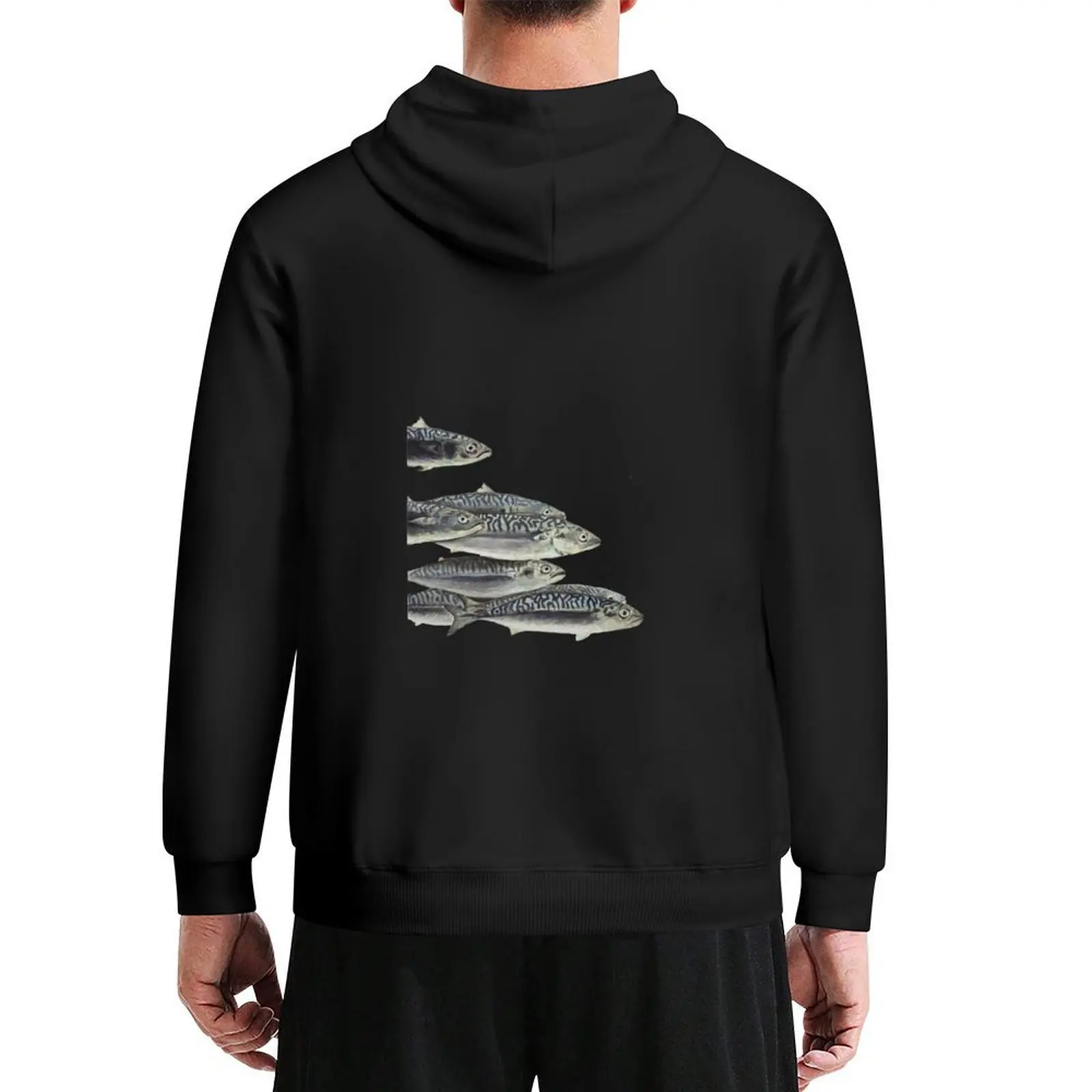 

School fo Mackerel Hoodie graphic t shirts men men's coat male clothes men clothing new in hoodies & sweatshirts