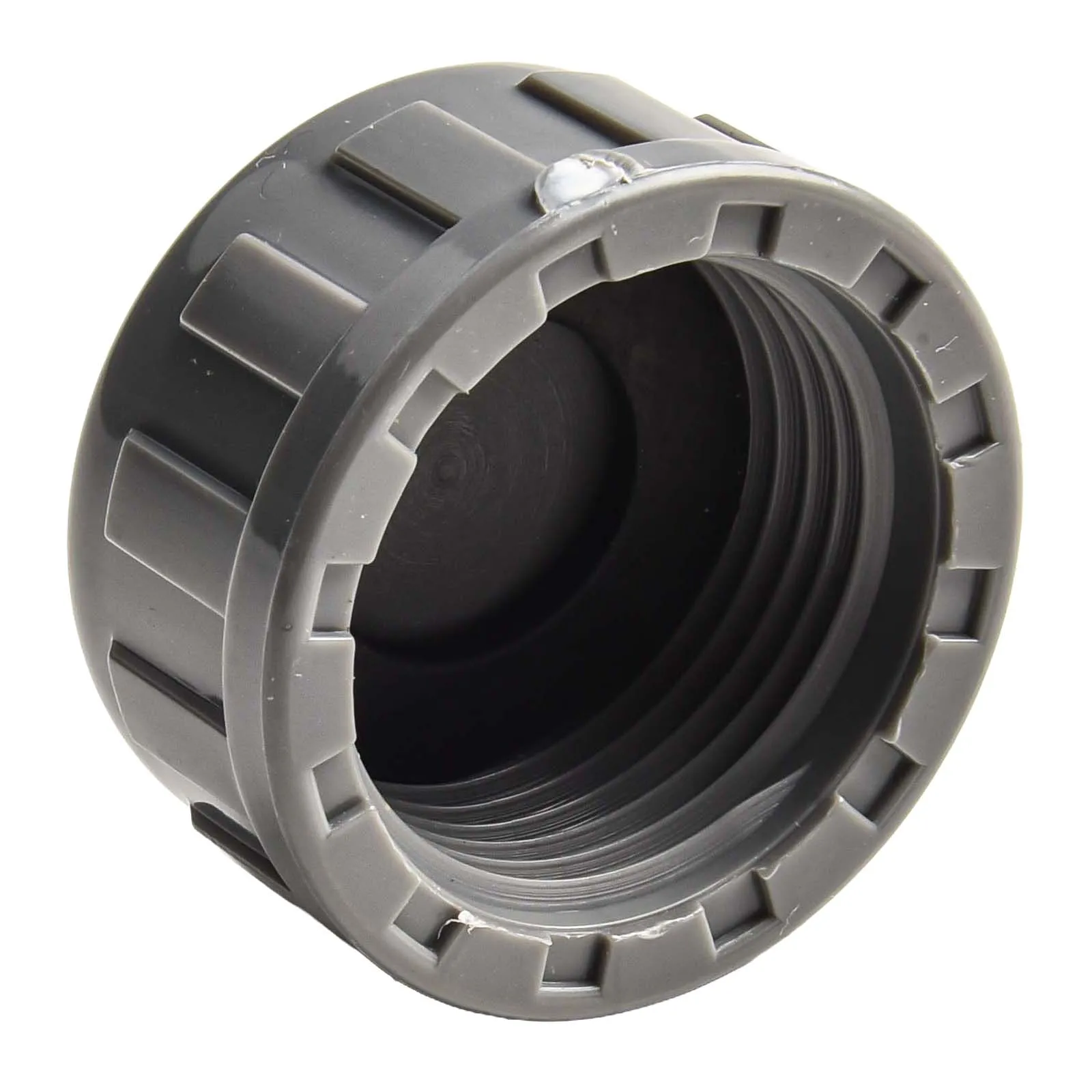 For Home Improvement PVC Threaded Cap Dust Protection Modern Design Neat Finish Secure Fit Sturdy PVC Material