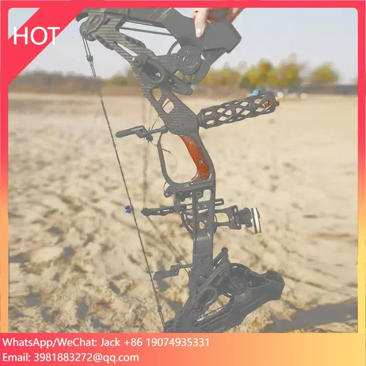 

YML 21.5lbs-60lbs Archery Compound Bow 330fps Steel Ball Archery Slingshot Compound Bow Hunting