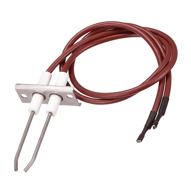 Kitchen Equipment Catering Gas Stove Double Ignition Electrode High Voltage Spark Igniter Wire Pin Pulse Length 450mm