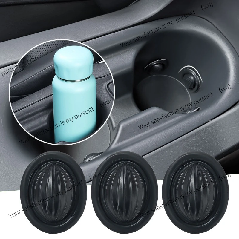 

Car Cup Holder Insert Limiter Slot Slip Limit Clip Elastic Silica Gel Anti Shake Fixed Bottle Glass Cup Drink Holders