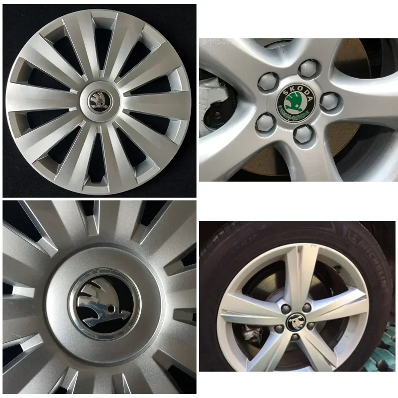 56/60/65mm felgi samochodowe środkowe kołpaki piasty pokrywa dla Skoda Logo Rapid Kodiaq Fabia Karoq Laura Superb 2 VRS Yeti Octavia Scala