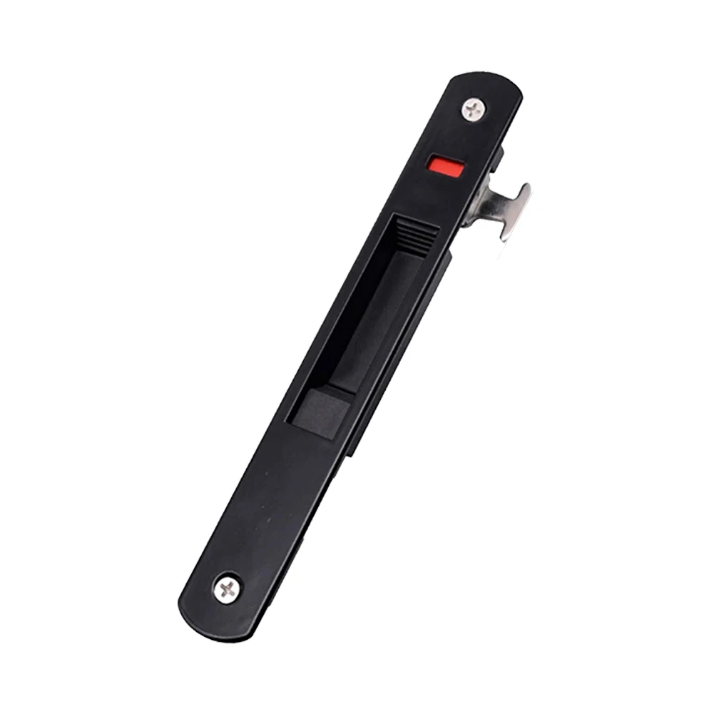 198*28mm Lock Sliding Door Sliding Door Single Side Hook Lock Glass Door Strip Lock Hook Lock Door Hardware Home Improvement