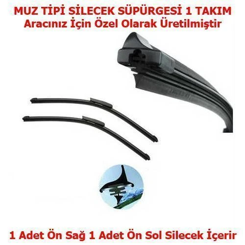 For Saab 9-3 Cabriolet Combi Banana Wiper Kit 08.2007 After