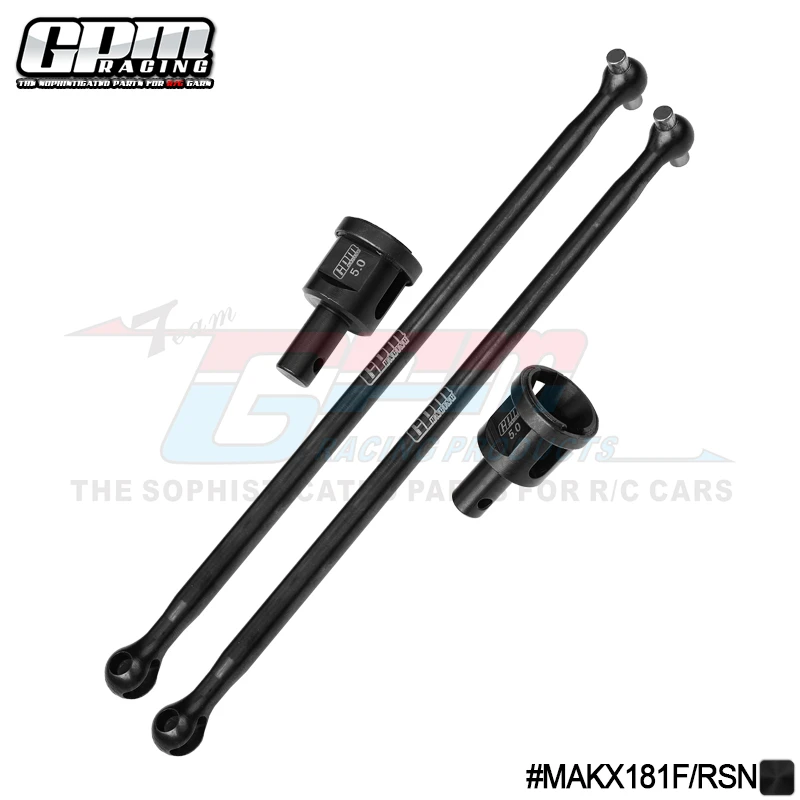 GPM 4140 Medium Carbon Steel Front+Rear Universal Dog Bone For ARRMA 1/5 KRATON