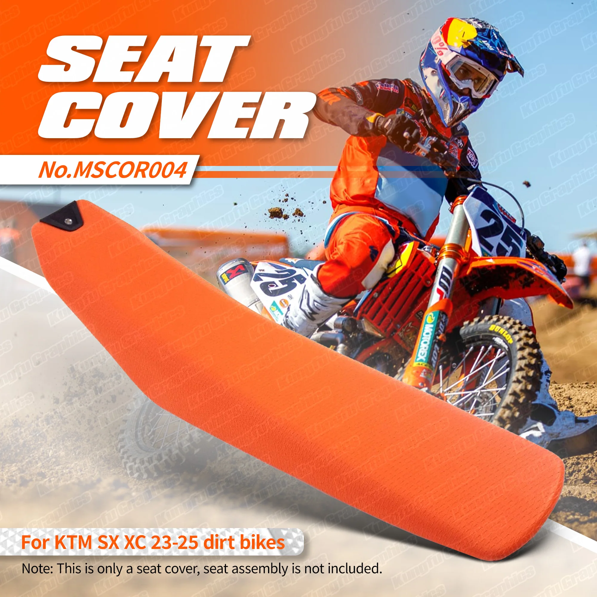 mxエンデューロ滑り止めシートカバー-ktm-2023-2024-2025-sx-sxf-xcw-exc-f-xcf-w-125-150-250-300-450-smr450用-クッションプロテクター