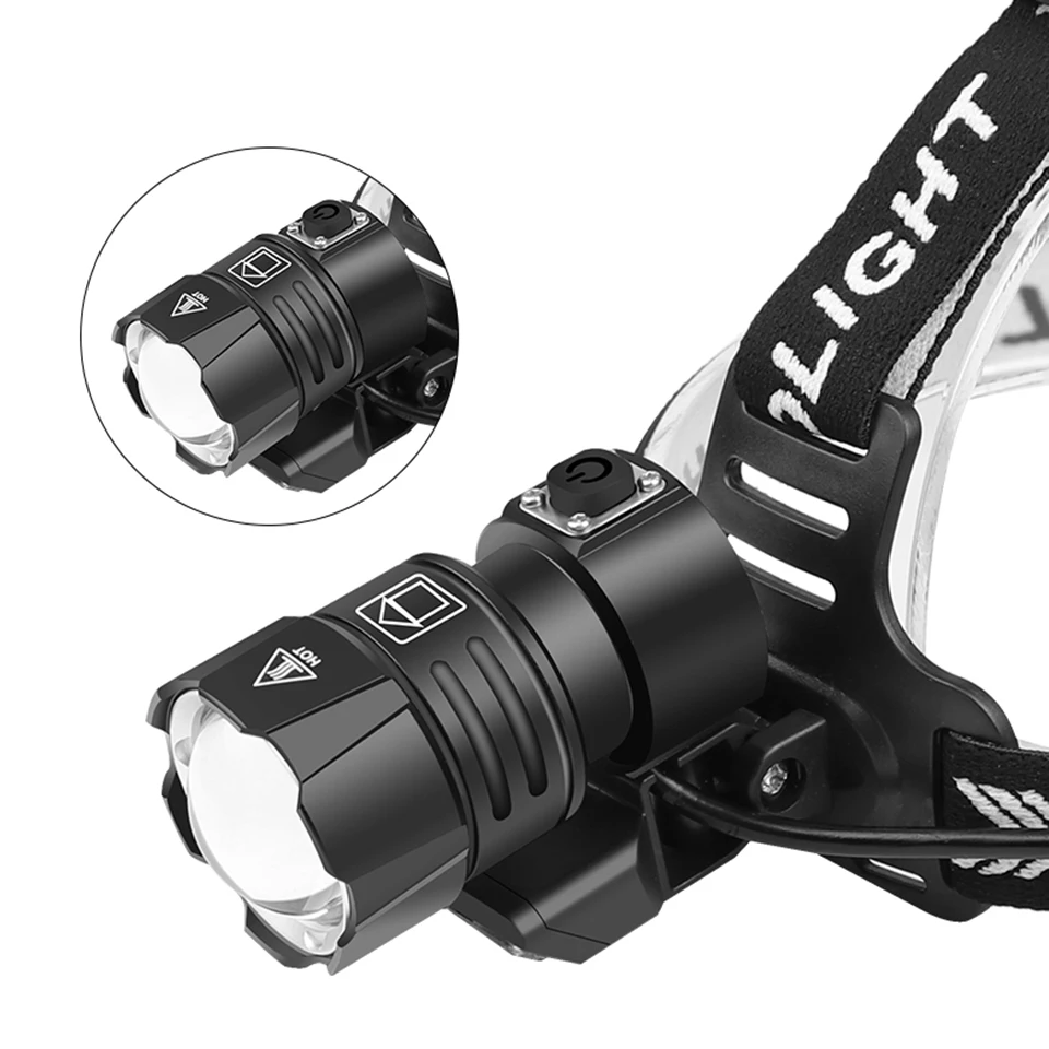 Super XHP160 Most Powerful Led Headlamp XML-T6 High Power Led Headlight 18650 Rechargeable Head flashlight Usb Fishing Head Lamp