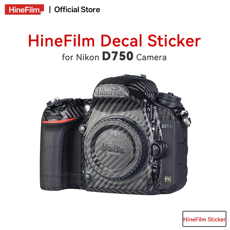 

Hinefilm Skin for Nikon D750 Camera Sticker Protective Decal Skin D750 Wrap Cover Skin
