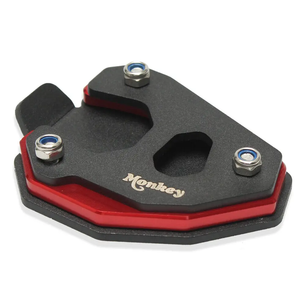 

For Honda Monkey 125 MONKEY125 2008-2023 Motorcycle CNC Kickstand Foot Side Stand Enlarge Extension Plate Pad