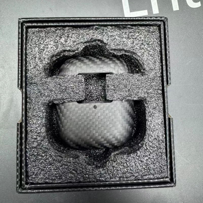 

Suitable apple 4th Generation Airpods,Earphone Carbon Fiber Ultra-thin Fashion Protective