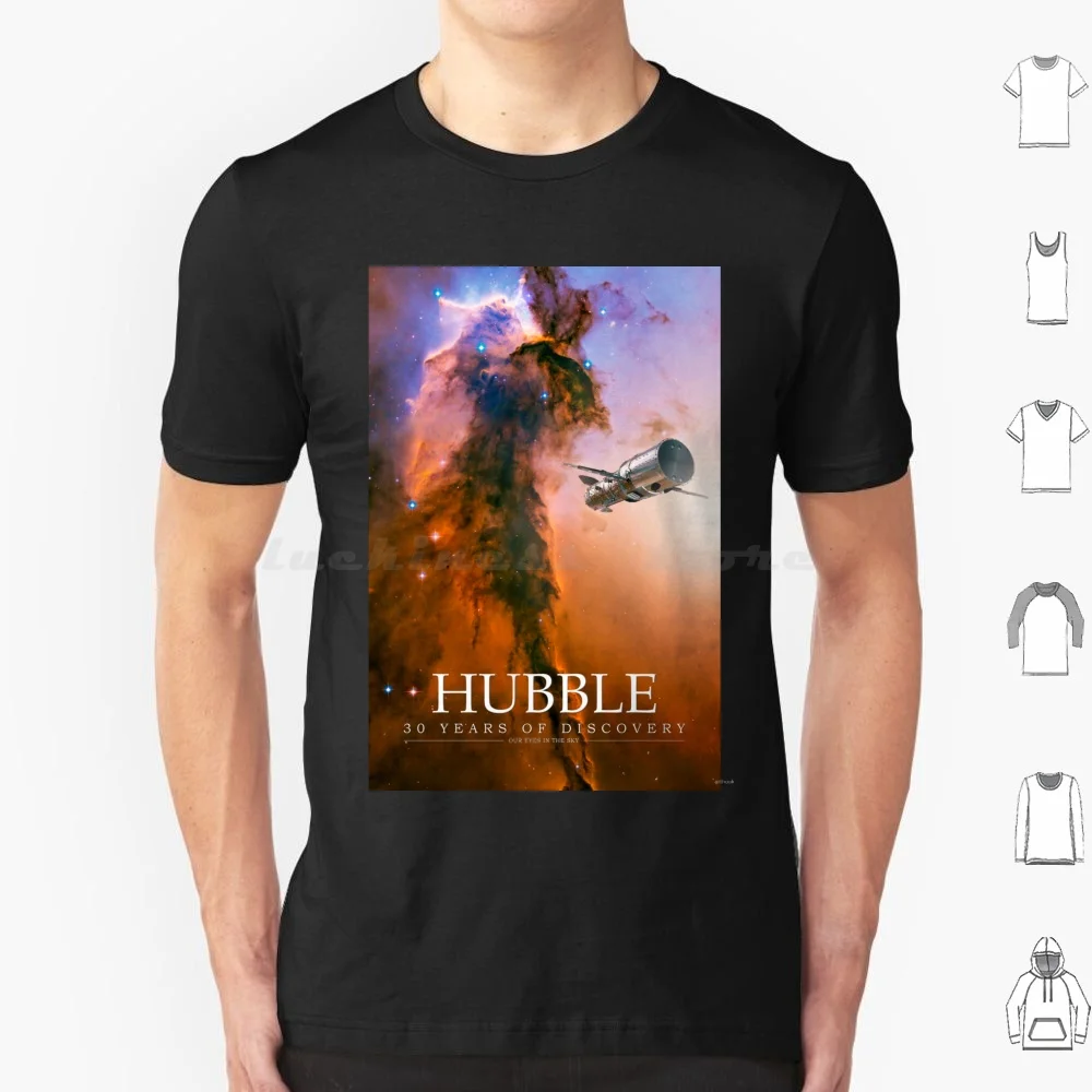 Hubble-30 Years Of Discovery T Shirt Men Women Kids 6Xl Hubble Space Telescope Hubble Observatory Universe Galaxy Jlp Science