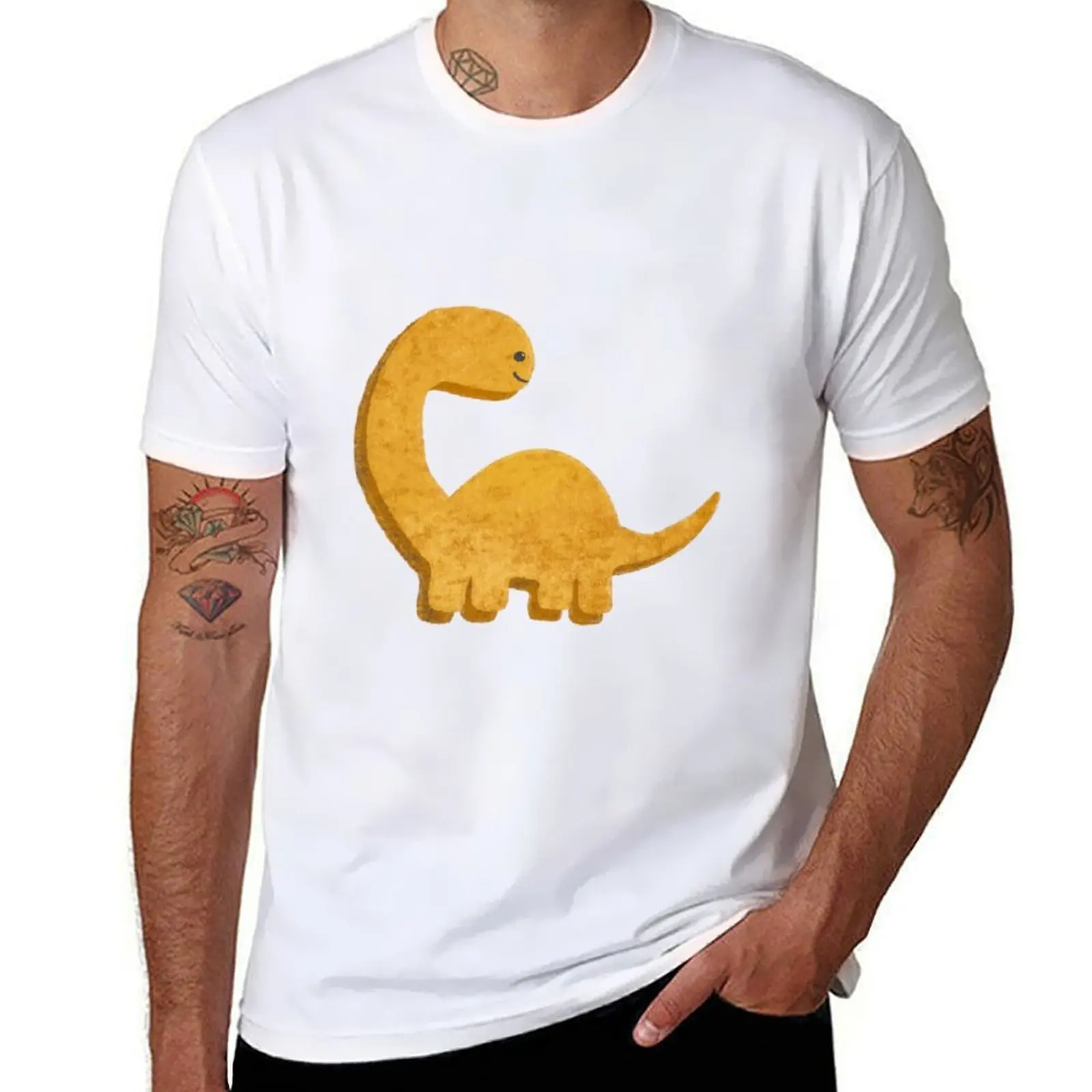 

Diplodocus Dino Nuggie T-Shirt t shirt for man 100 percent cotton t shirts designer T-Shirt
