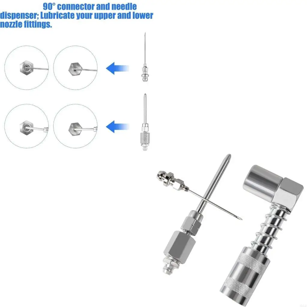 Narzędzie wtrysku tłuszczu, zestaw dyszek igły o 90 stopni z osłonami ochronnymi odpowiednimi do mechanicznego użycia warsztatów