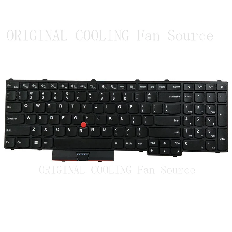 R+  00PA329 FOR Lenovo Thinkpad P50 P70 US English Keyboard 4 Screws